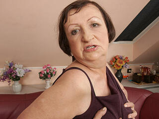 Horny housewife playing with herself